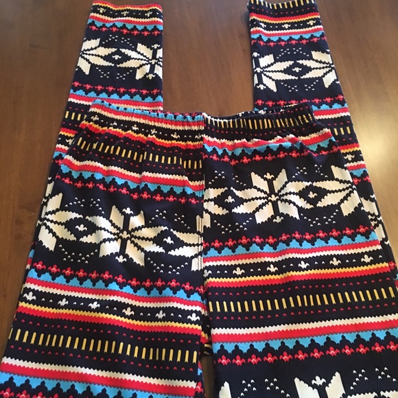 OS snowflake leggings - Picture 2 of 3